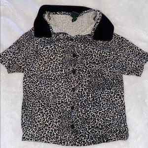 Short sleeve crop top